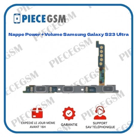 Nappe Power + Volume Samsung Galaxy S23 Ultra (S918B)