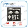 Kit de boutons OEM blanc pour Nintendo Switch Lite : croix directionnelle, bouton Home, ABXY et gâchettes ZL/ZR/L/R
