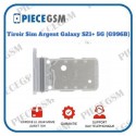 Tiroir Sim Argent Galaxy S21+ 5G (G996B)