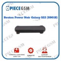 Bouton Power Noir Galaxy S22 (S901B)