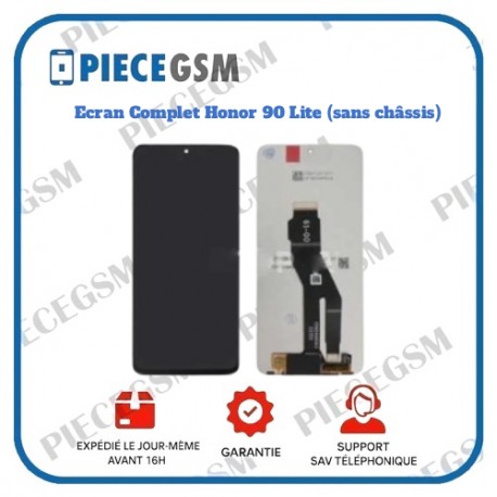 Ecran Complet Honor 90 Lite (sans châssis)