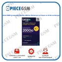 Carte SIM Prépayée Lyca mobile illimité +200 GO d’internet en France et 16G en Europe