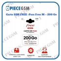 Carte SIM FREE -Pass Free M – 200 Go