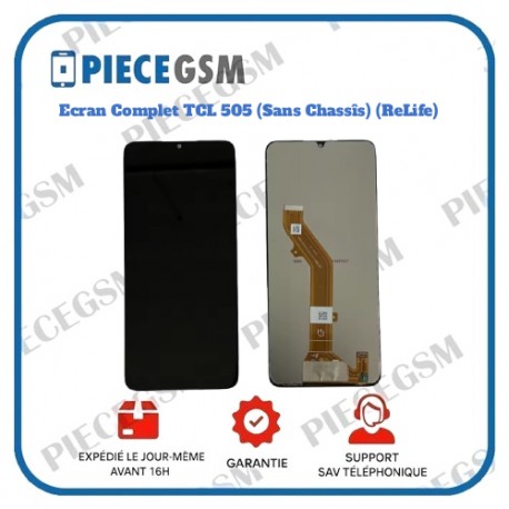 Ecran Complet TCL 505 (Sans Chassîs) (ReLife)