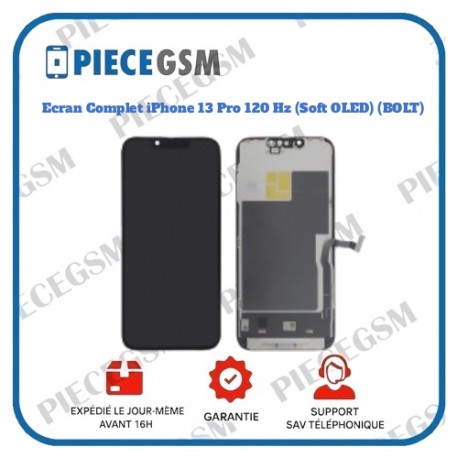 Ecran Complet iPhone 13 Pro 120 Hz (Soft OLED) (BOLT)