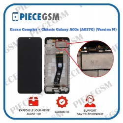 Ecran Complet + CHÂSSIS Galaxy A03s (A037G) (Version N)