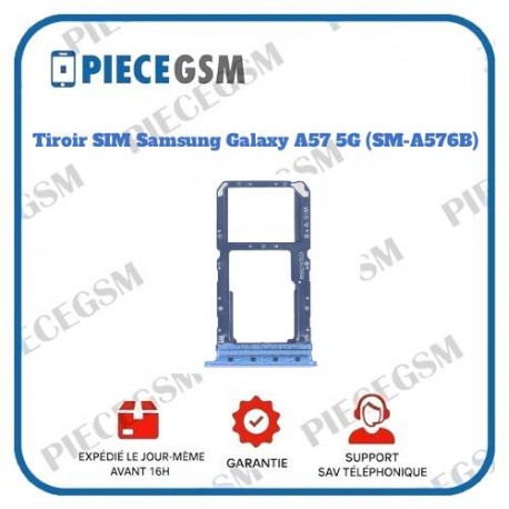 Tiroir SIM Samsung Galaxy A57 5G (SM-A576B)