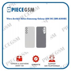 Vitre Arrière Grise Samsung Galaxy A56 5G (SM-A566B)