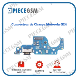Écran Complet Noir pour Motorola Moto G24 – Service Pack pas cher
