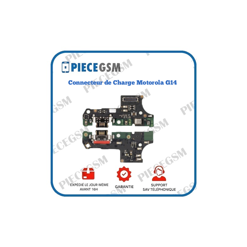 Écran Complet Noir pour Motorola Moto G24 – Service Pack pas cher