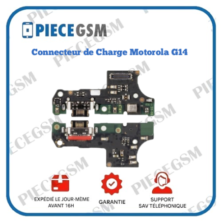 Écran Complet Noir pour Motorola Moto G24 – Service Pack pas cher