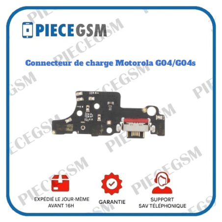 Écran Complet Noir pour Motorola Moto G24 – Service Pack pas cher