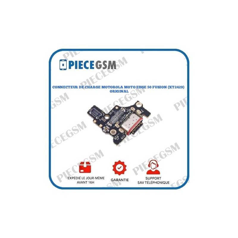 Écran Complet Noir pour Motorola Moto G24 – Service Pack pas cher