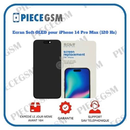 Ecran Complet iPhone 13 Pro 120 Hz (Soft OLED) (BOLT) pas cher