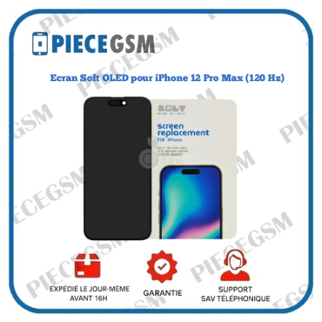 Ecran Complet iPhone 13 Pro 120 Hz (Soft OLED) (BOLT) pas cher