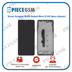 Ecran Complet OLED Redmi Note 13 5G (Avec châssis)