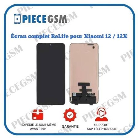 Écran complet ReLife pour Xiaomi 12 / 12X