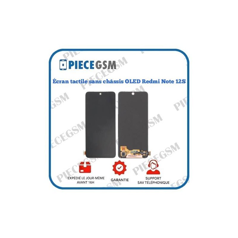 Écran tactile OLED pour Redmi Note 12S