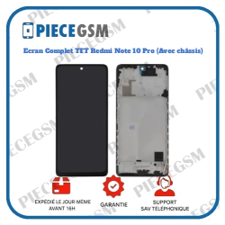 Ecran Complet TFT Redmi Note 10 Pro (Avec châssis)