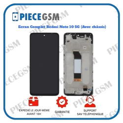 Ecran Complet Redmi Note 10 5G (Avec châssis)