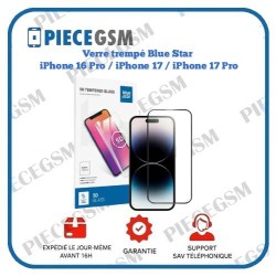 Verre trempé Blue Star pour iPhone 16 Pro / iPhone 17 / iPhone 17 Pro