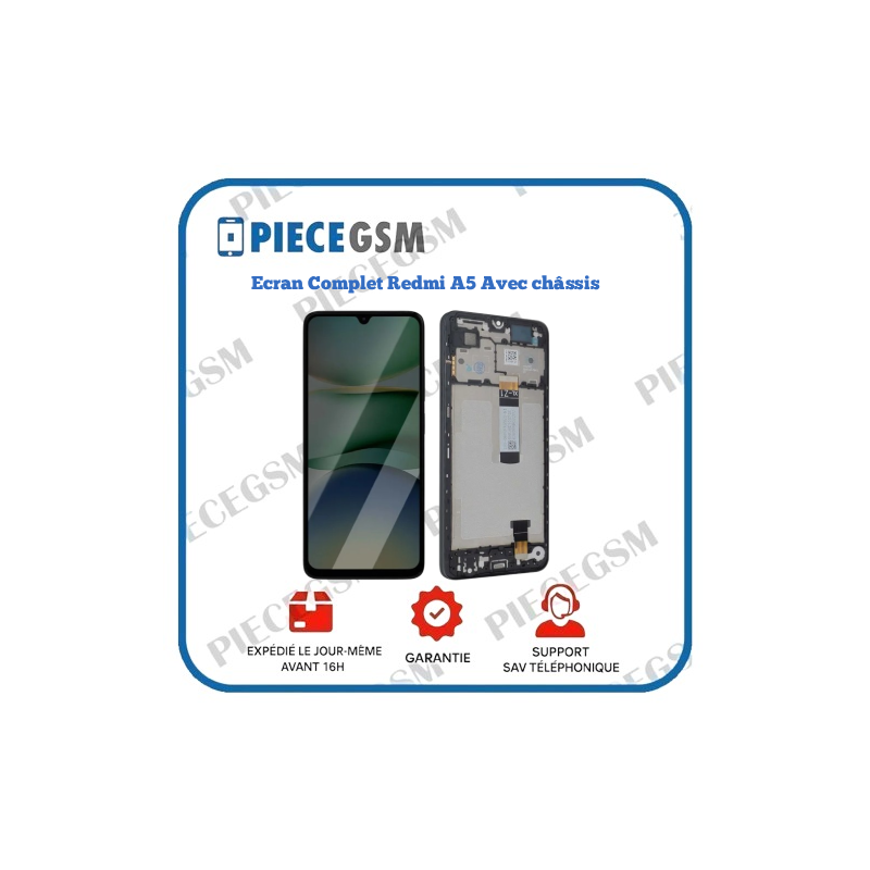 Ecran Complet Redmi A5  Avec Châssis (ReLife)