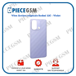 Vitre Arrière originale Redmi 12C – Violet