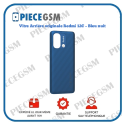 Vitre Arrière originale Redmi 12C – Bleu nuit