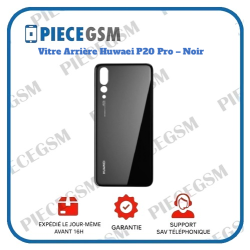 Vitre Arrière originale Huwaei P20 Pro – Noir