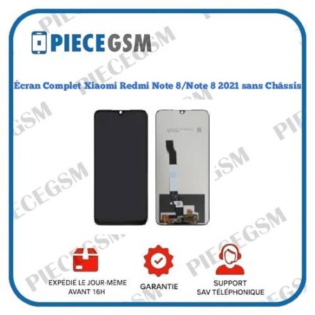 Écran Complet Xiaomi Redmi Note 8 / Note 8 2021 sans Châssis
