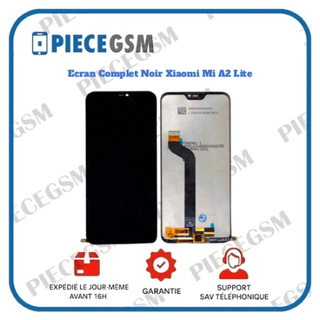 Ecran Complet Noir Xiaomi Mi A2 Lite