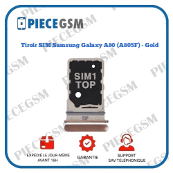Tiroir SIM Samsung Galaxy A80 (A805F) - Gold