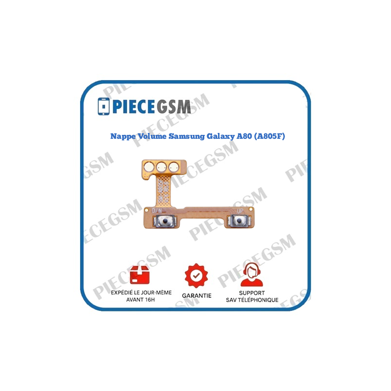 Nappe Volume Samsung Galaxy A80 (A805F)