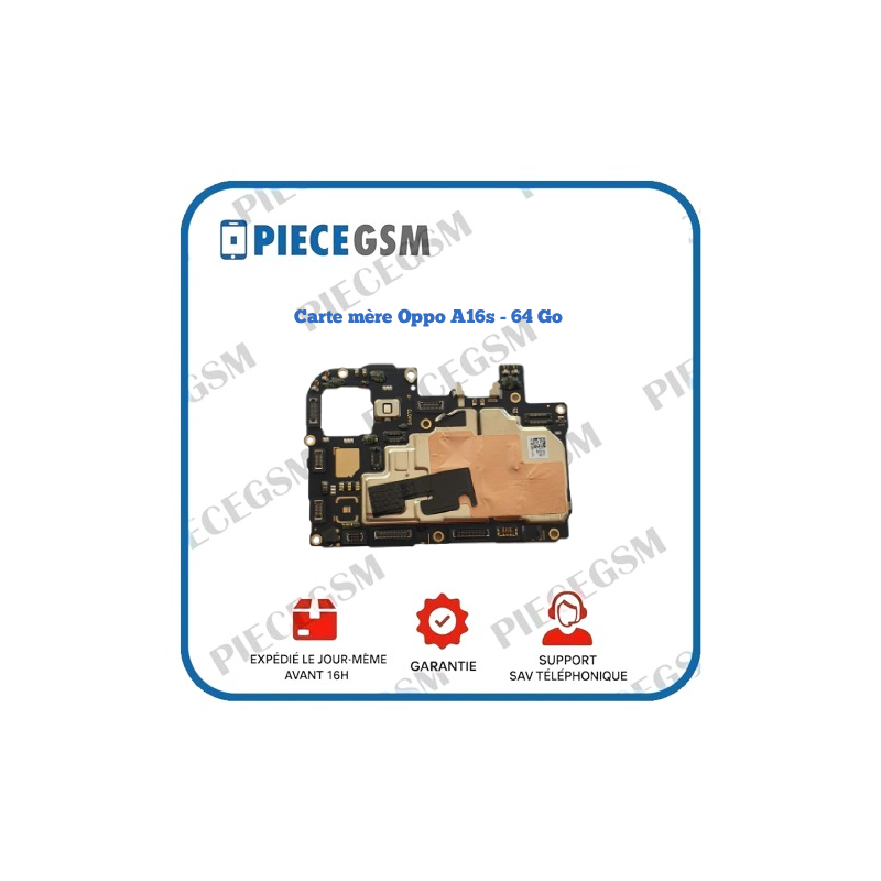 Carte mère Oppo A16s - 64 Go