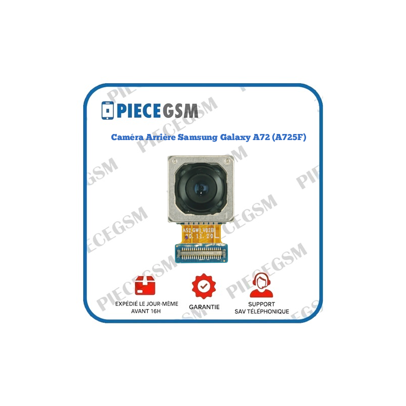 Caméra Arrière Samsung Galaxy A72 (A725F)