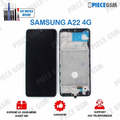 Ecran Complet + Châssis Galaxy A22 4G (A225F)