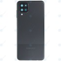 Coque arrière Service Pack Noire pour SAMSUNG GALAXY A12 A125 A127