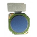 Bouton lecteur empreinte bleu pour Huawei PSmart 2019